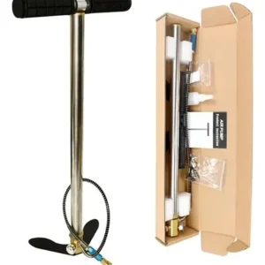 Inflador Pcp Para Rifles De Aire Comprimido 300 Bar 4500 Negro