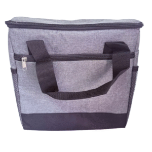 Bolso Lunchera Termica Refrigerante Conservadora Gris Gris Oscuro