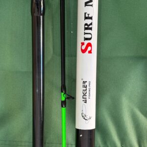 Caña Angler Surf Max 4,20mts 3 tr negro y blanco