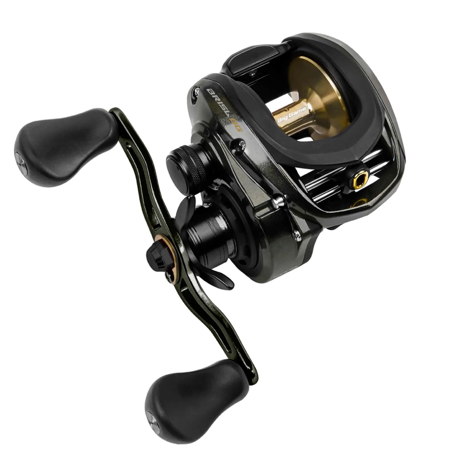 Reel Marine Sports Brisa Big Game derecho negro