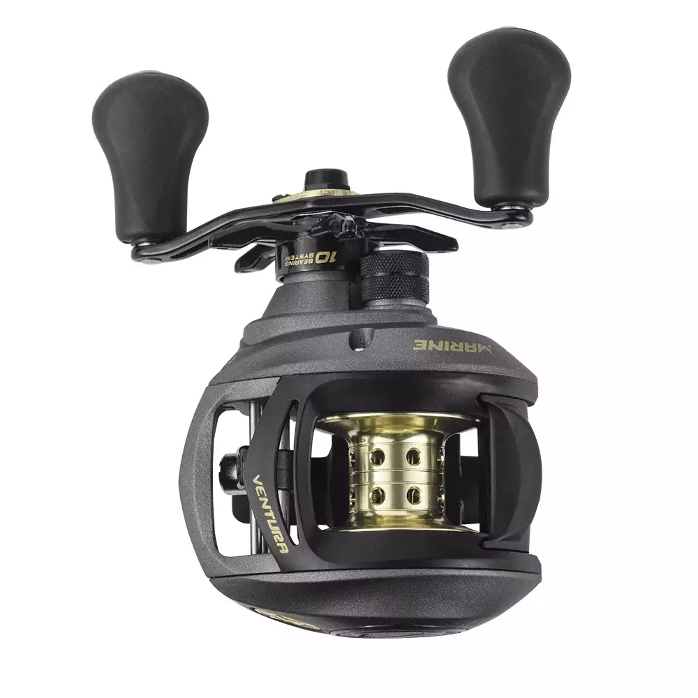 Reel Marine Sports Ventura VT10 derecho dorado